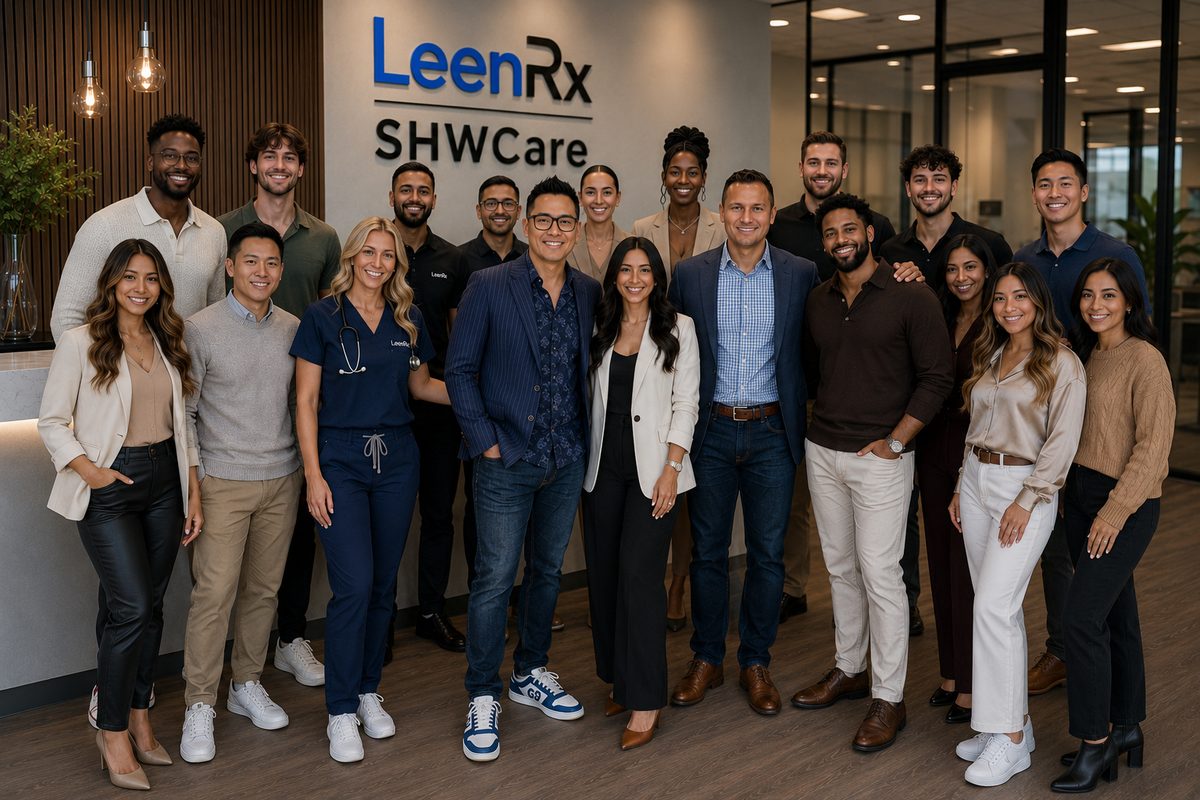 LeenRx and SHWCare leadership team.